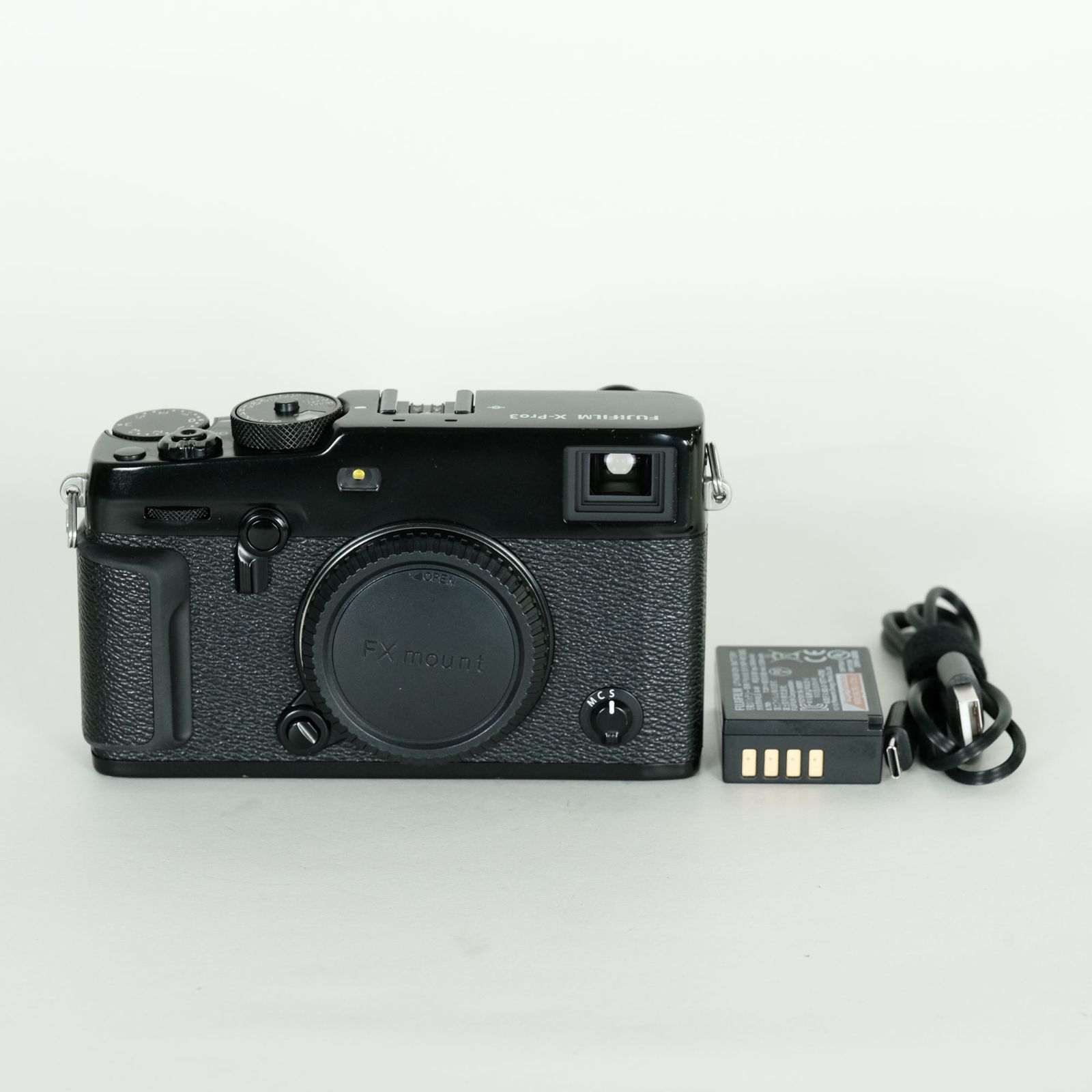シャッター数2,180回｜注意事項あり] FUJIFILM X-Pro3 [ブラック