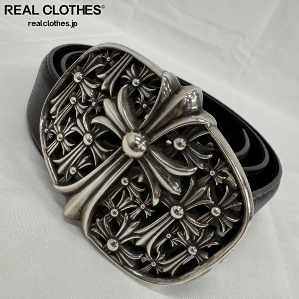 Chrome Hearts クロムハーツ セメタリークロスパッチベルトストラップ
