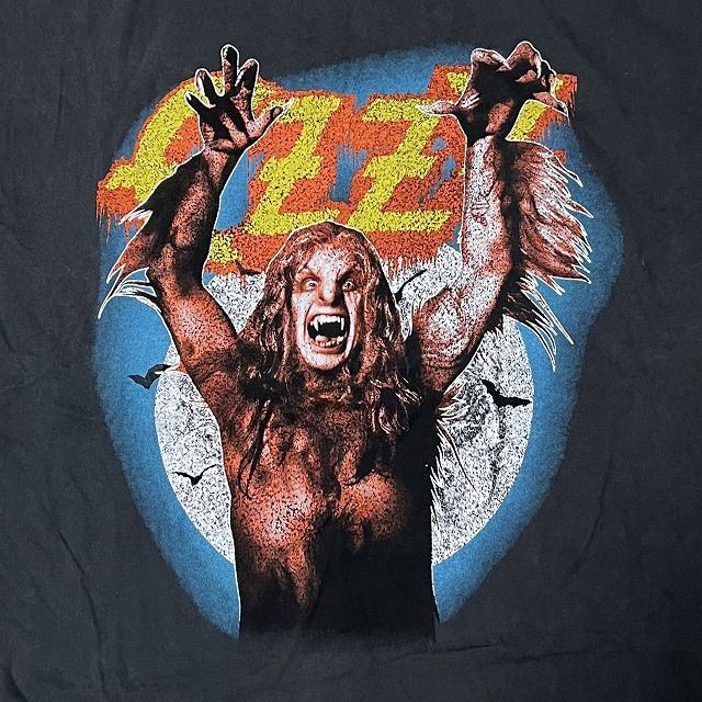 Ozzy Osbourne 84年当時物 ツアー Tシャツ ロックT メタルT OZZY OSBOURNE Bark At The Moon Tour '84, Tシャツ - メタルTシャツ