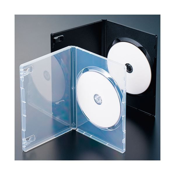 まとめ) ナガセテクノサービス CD/DVD M-ロックケース スーパークリア - メルカリ