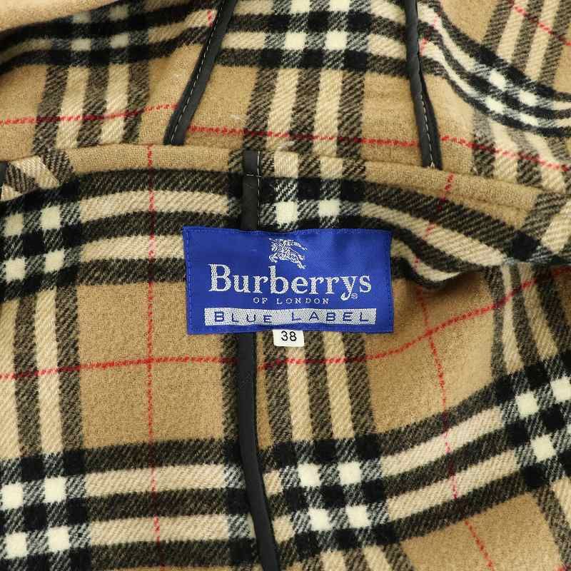 バーバリーズブルーレーベル Burberry's BLUE LABEL ダッフルコート