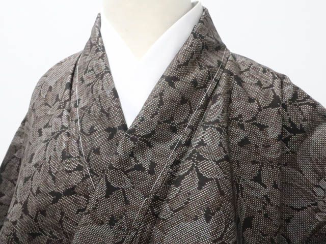 【期間限定価格】 古代花織大島紬 夏単衣 正絹 琉球藍 証紙付き リサイクル着物 期間限定価格】 古代花織大島紬 夏単衣 正絹 琉球藍 証紙付き