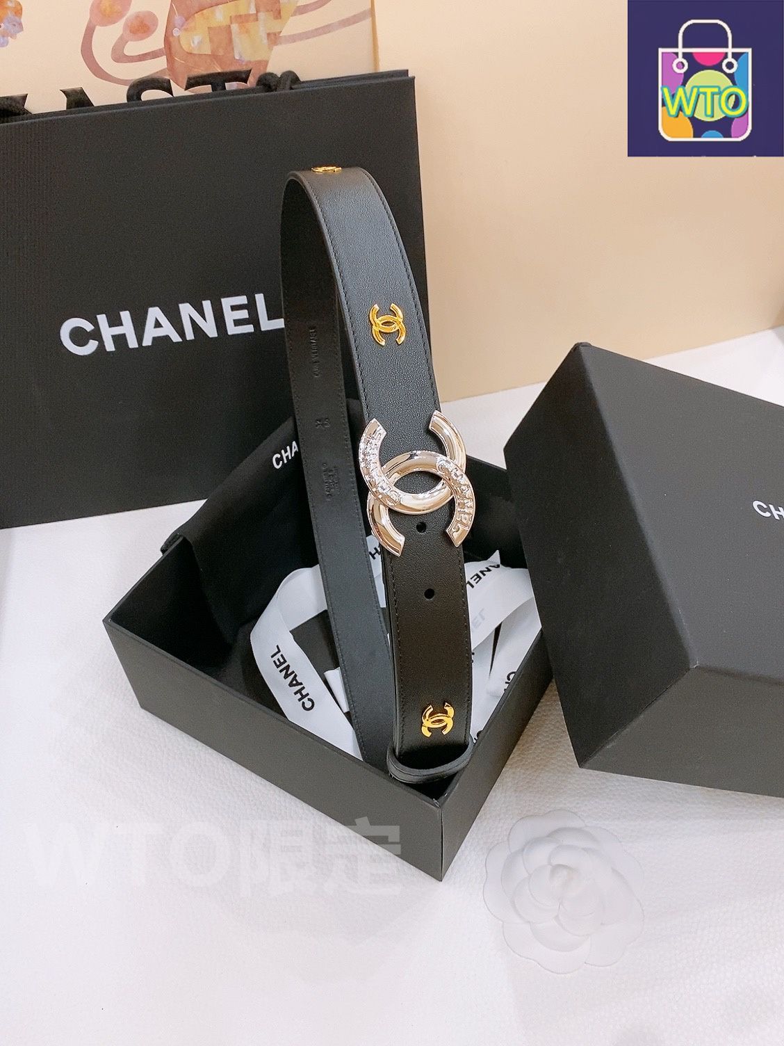 CHANEL　シャネル　ベルト　ヴィンテージ　90s　バイカラー 2025年最新】Yahoo!オークション -シャネル ベルトの中古品