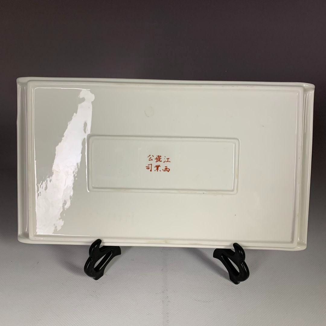 景徳鎮 粉彩人物十二金釵図 茶盤 果盤 茶道具 装飾品 工芸品 置物 景徳鎮 ?粉彩人物十二金釵図 茶盤 果盤 茶道具 装飾品 工芸品