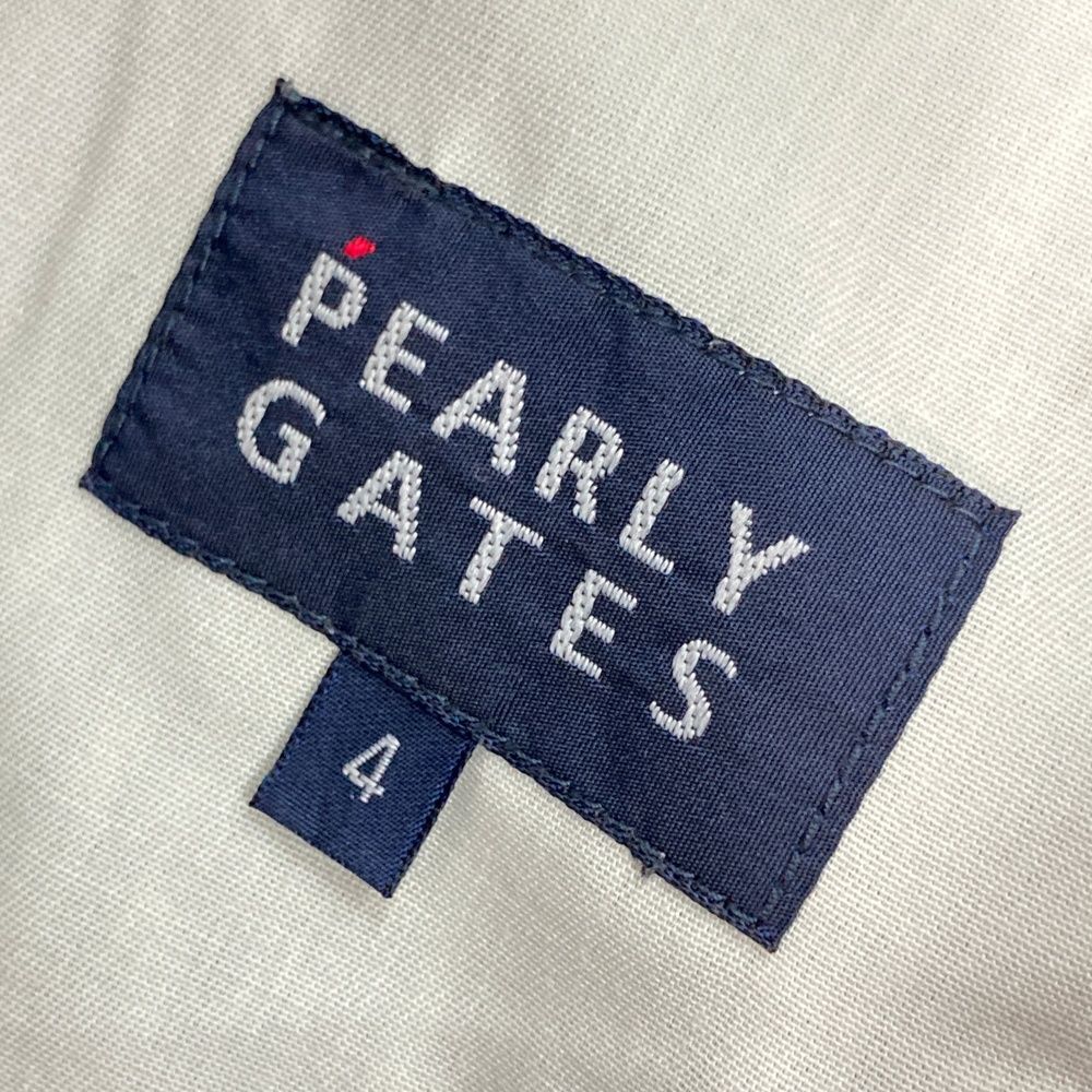サイズ：4 PEARLY GATES パーリーゲイツ  ストレッチパンツ チェック柄 グレー系 [240101464307] ゴルフウェア メンズ ストスト stst-used_1-240101285073