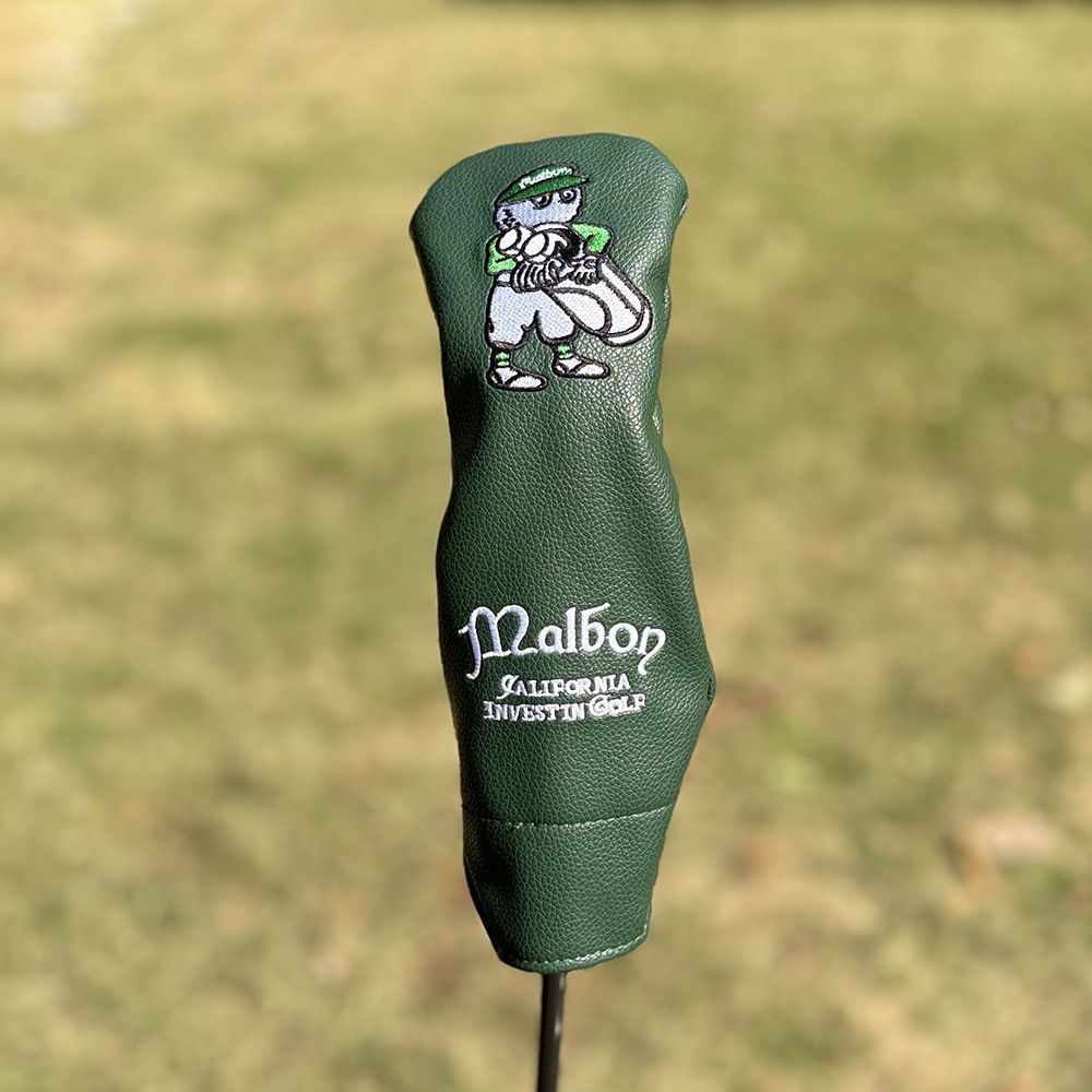 新品】Malbon Golf マルボンゴルフ ヘッドカバー 4点セット 新品】Malbon Golf マルボンゴルフ ヘッドカバー 4点セット