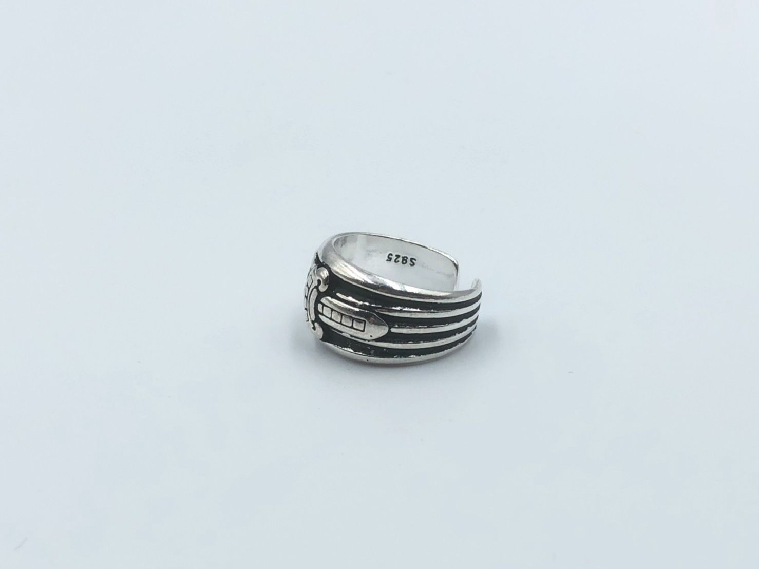 76％以上節約 リング 指輪 メンズ ダガー カレッジリング シルバー925 303A