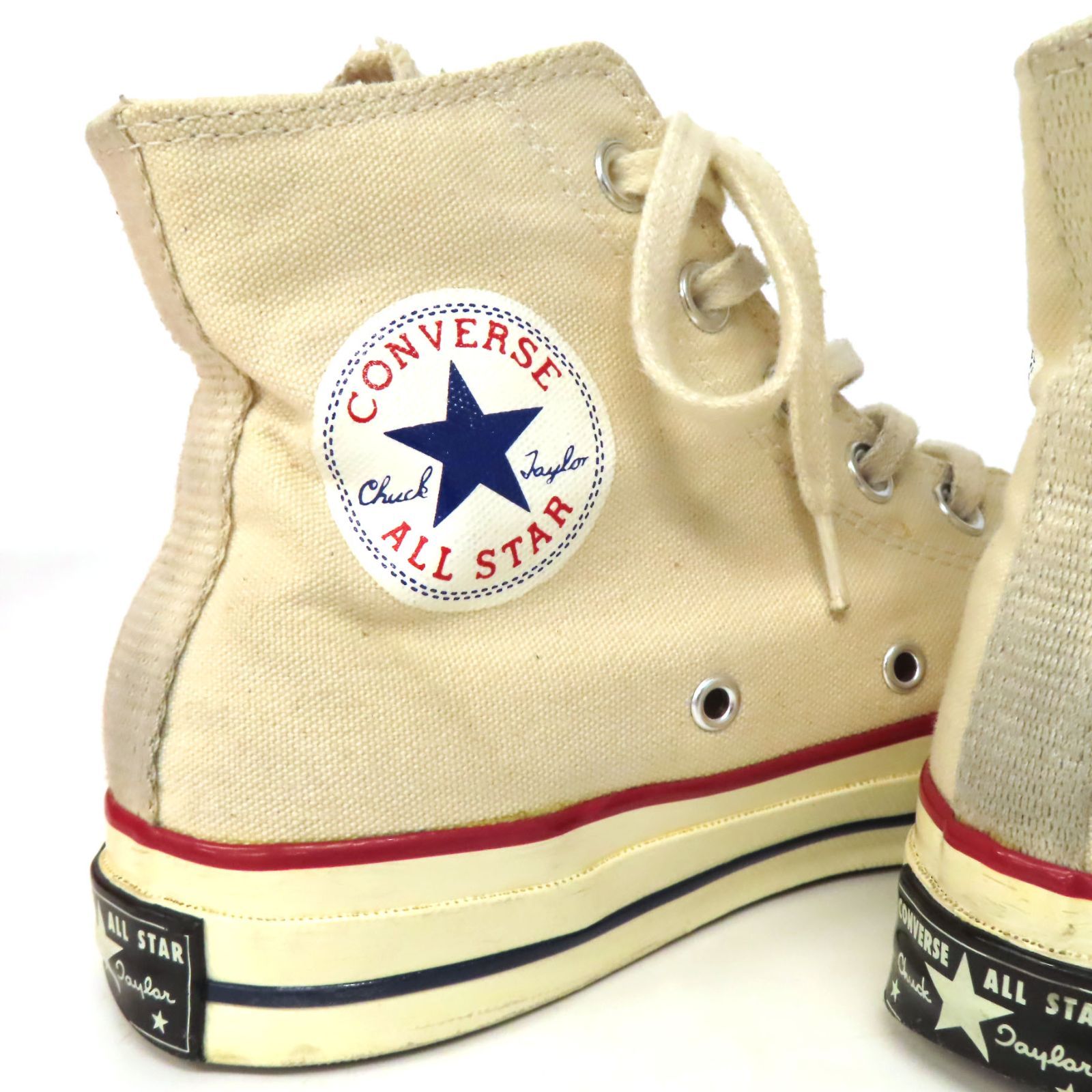 WF25122 美品 CONVERSE コンバース 70年代復刻 チャックテイラー 