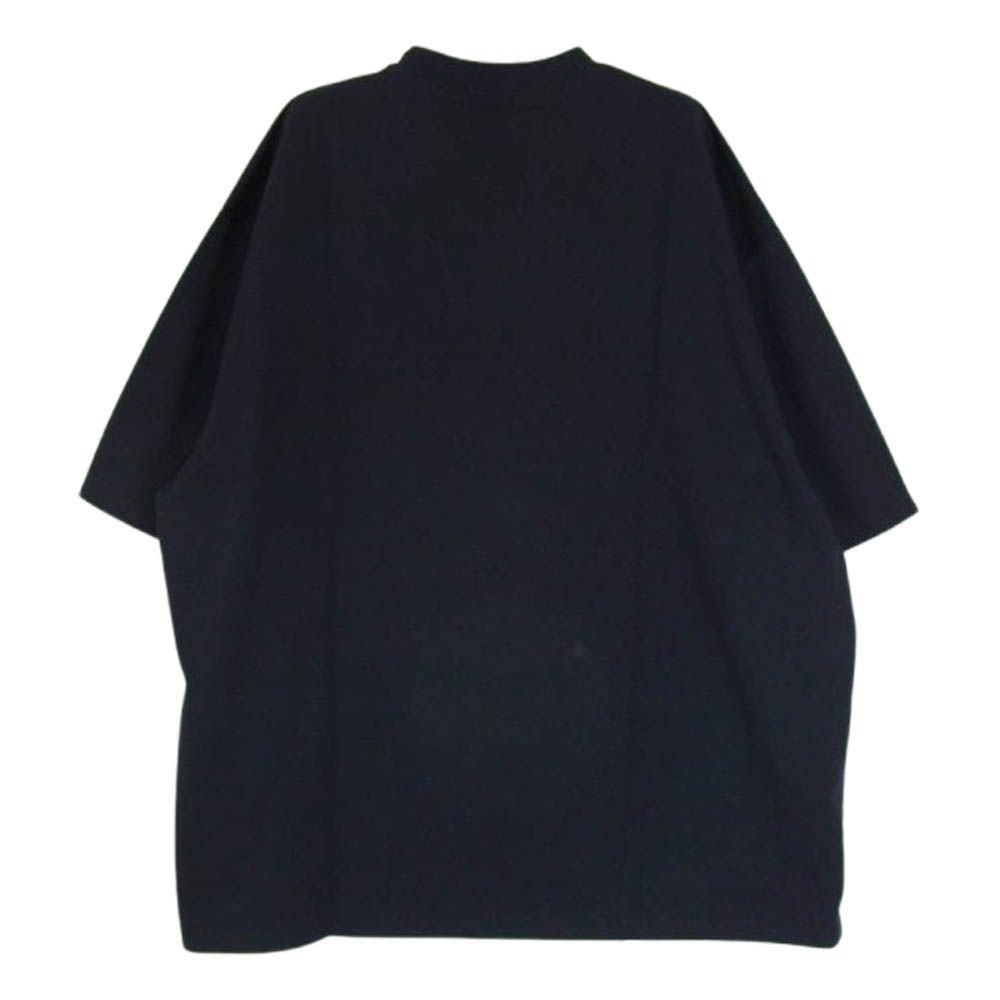 The Ennoy Professional ザ エンノイ プロフェッショナル 24SS SS24BRENCT01NTL Electric Logo EMB T-Shirt エレクトリックロゴ 半袖 Tシャツ ネイビー系 XL【新古品】【未使用】【中古】