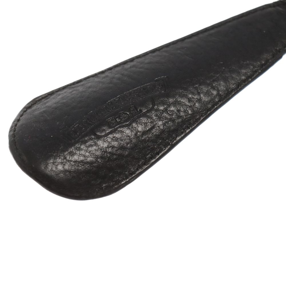 CHROME HEARTS SHOE HORN レザー 靴ベラ ブラック CHROME HEARTS クロムハーツ シューホーン 靴べら | chromehearts