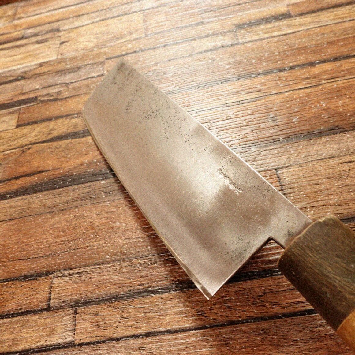 木屋　イヅツキ　菜切包丁　西型　170mm　水牛口 イヅツキ 菜切包丁 西型 170mm 水牛口 – 木屋
