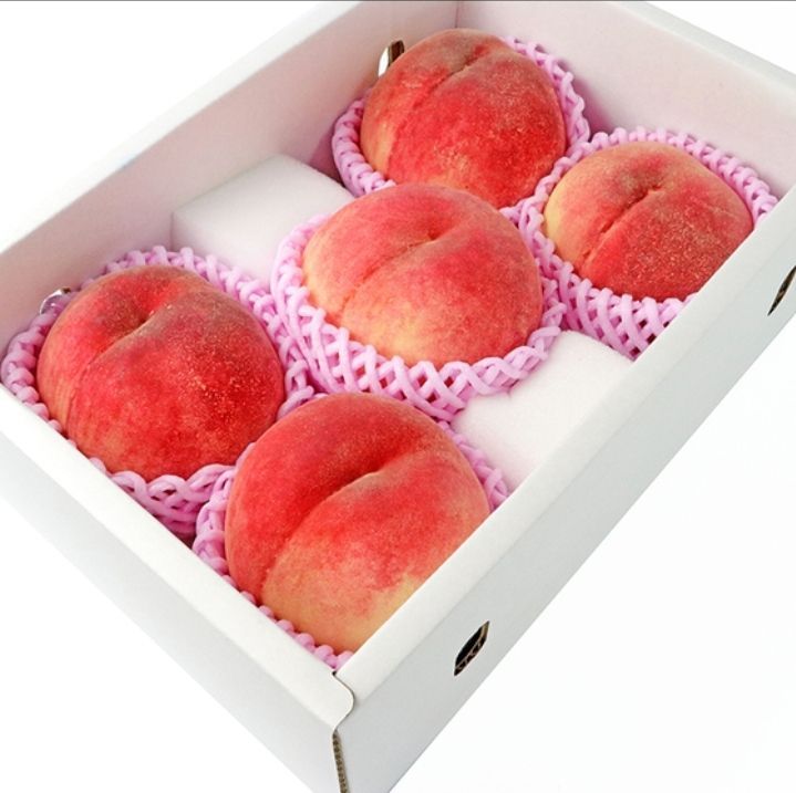 絶品 山梨産 ふえふき 高糖度 白桃【八代の桃 一桃匠】一箱5~6玉 