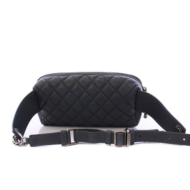 シャネル CHANEL マトラッセ ウエストバッグ ボディバッグ ココ