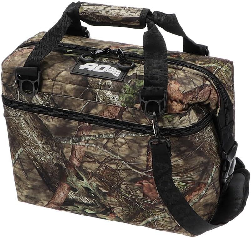 エーオー クーラーズ AO Coolers クーラーバッグ 12パックキャンバス ソフトクーラー AOMO12 モッシーオーク 約11L 12 PACK Mossy oak ソフトクーラーバッグ