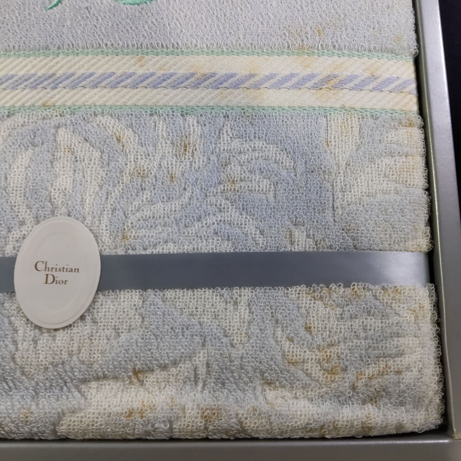 Christian Dior クリスチャンディオール タオルブランケット 綿100％ Y
