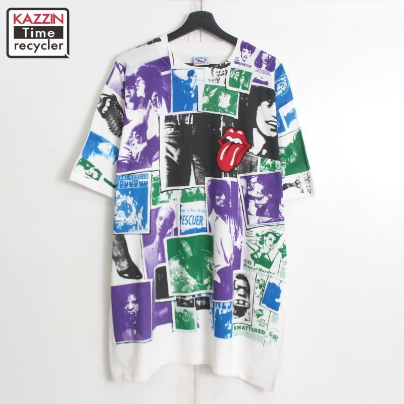 90s LIQUID BLUE ローリング・ストーンズ Tシャツ L 90's LIQUID BLUE ローリング・ストーンズ ''Sticky Fingers