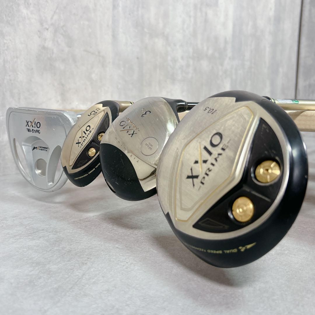 X797 XXIO PRIME メンズ ゴルフ セット 白キャディバッグ X797 XXIO PRIME メンズ ゴルフ セット 白キャディバッグ X797 XXIO