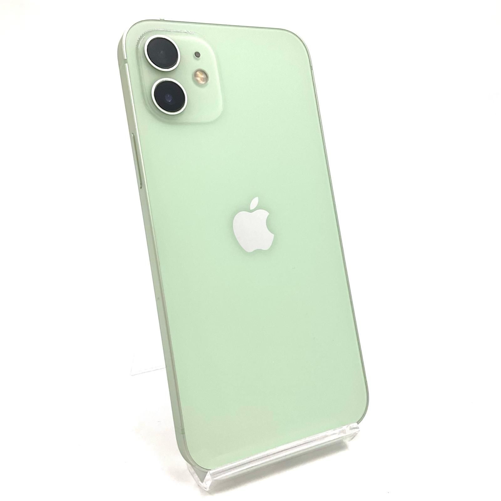【全額返金保証】【最速発送】Apple iPhone 12 128GB グリーン SIMフリー 79% 動作確認済