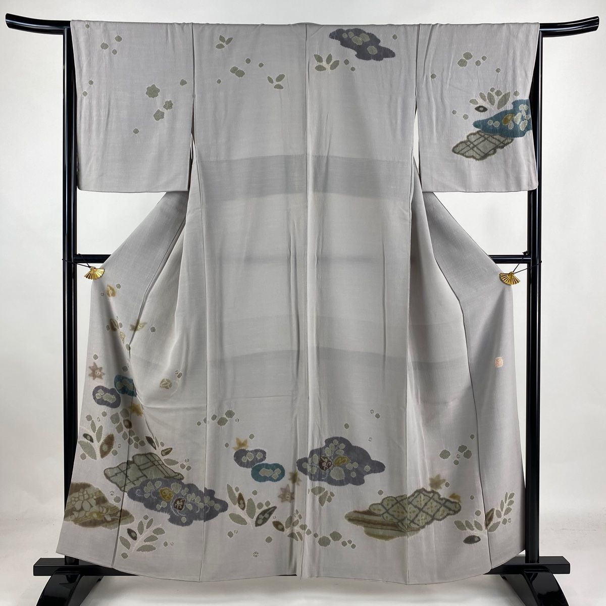 訪問着 身丈152cm 裄丈64cm 袷 滝泰 落款あり - メルカリ