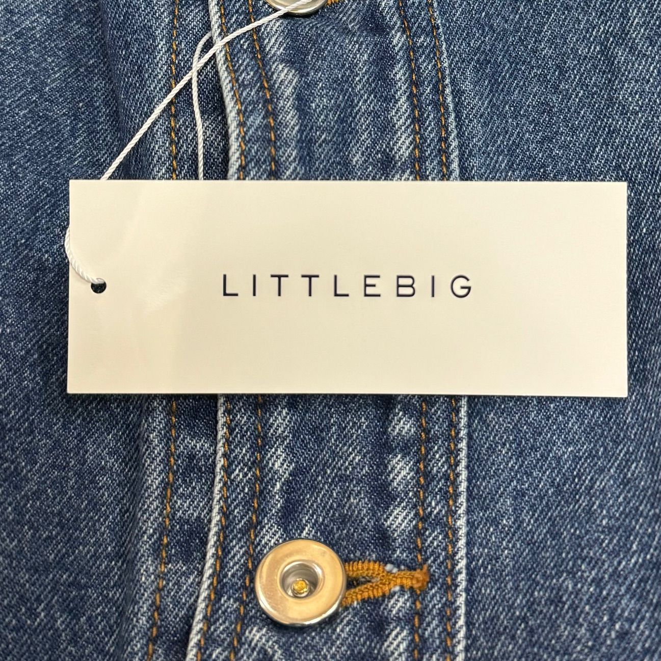 定価64900円 新品 LITTLEBIG 22AW Denim Coveralls デニムカバーオール 