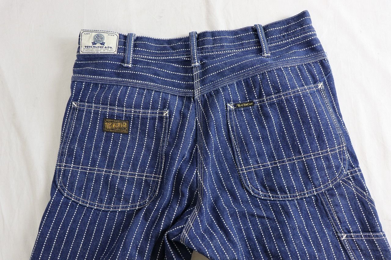 ○TOYS McCOY トイズマッコイ ストライプパンツ 11WB-Z サイズ32