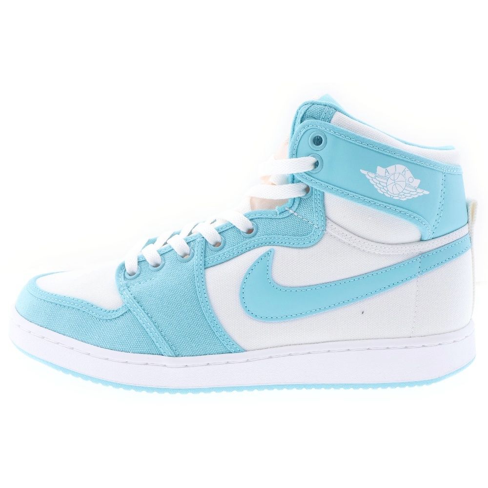 NIKE (ナイキ) AIR JORDAN1 HIGH AJKO Bleached Aqua エアジョーダン1 ブリーチドアクア ハイカットスニーカー ブルー US8.5/26.5cm DO5047-411 箱有り