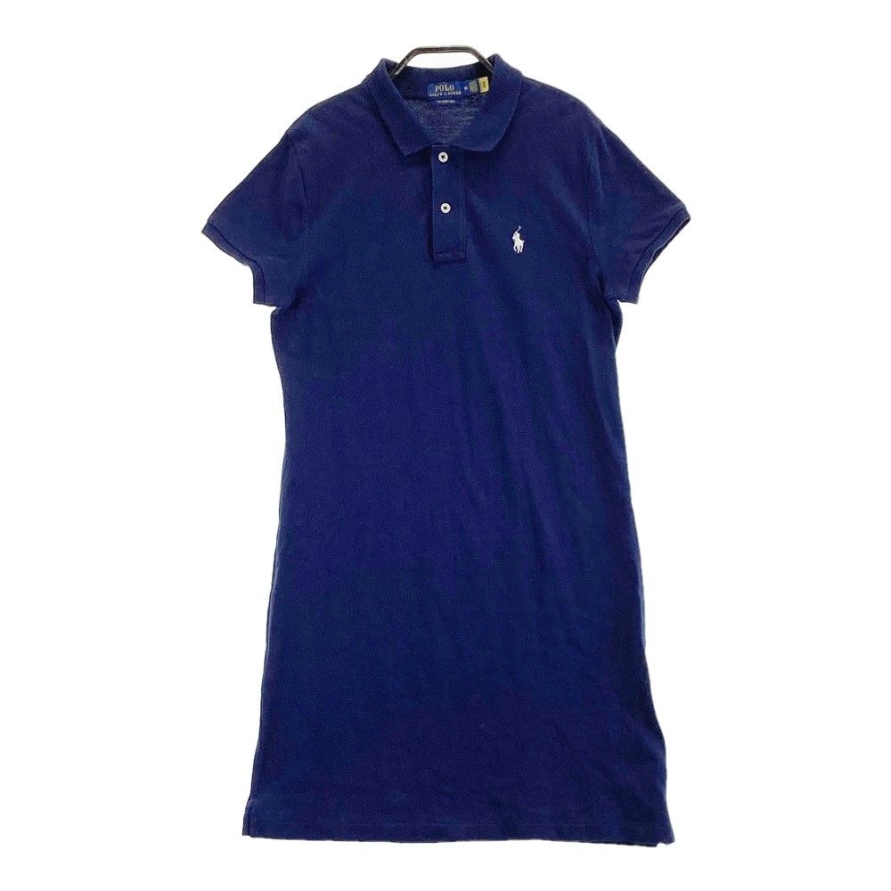 POLO GOLF ネイビー ワンピース サイズ：M POLOGOLF ラルフローレン ポロゴルフ 半袖 ポロワンピース