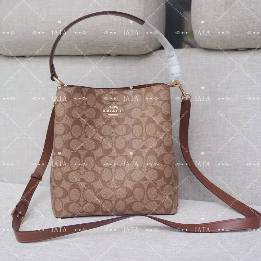 コーチ COACH ショルダーバッグ モリー バケットバッグ カーキ 91512