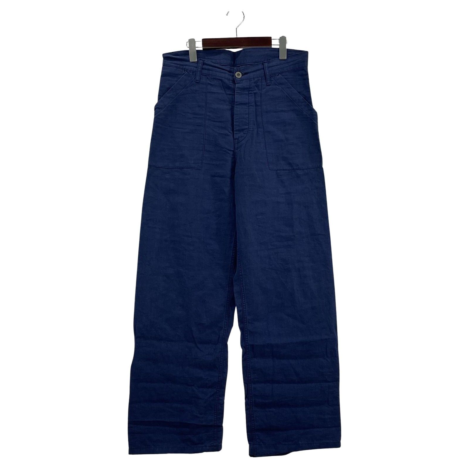 Nigel Cabourn ベイカーパンツ ネイビー 34 - メルカリ
