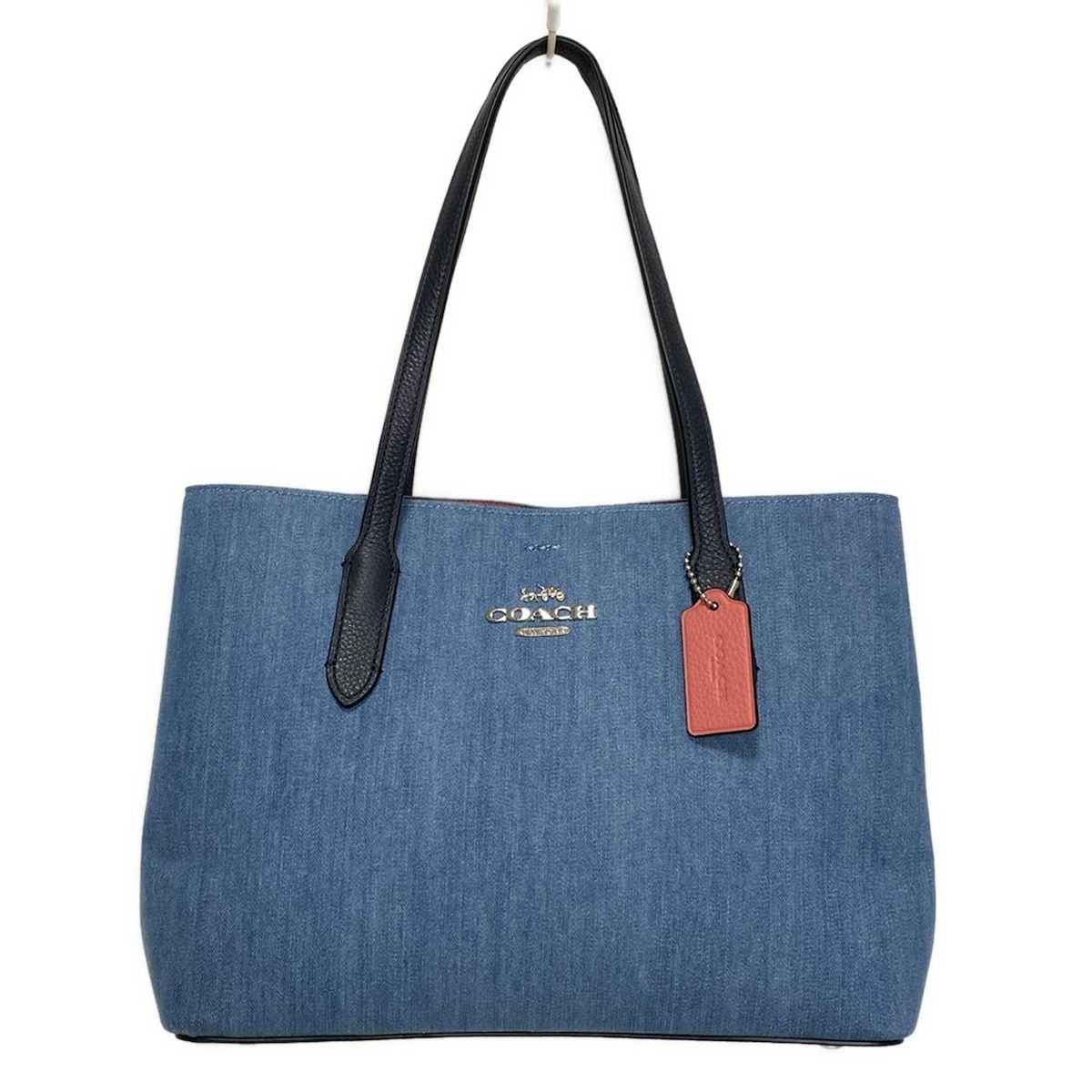 【ファッション好きが選ぶ人気ブランドランキング】 COACH(コーチ) トートバッグ - 91140 ブルー×ダークネイビー バッグ