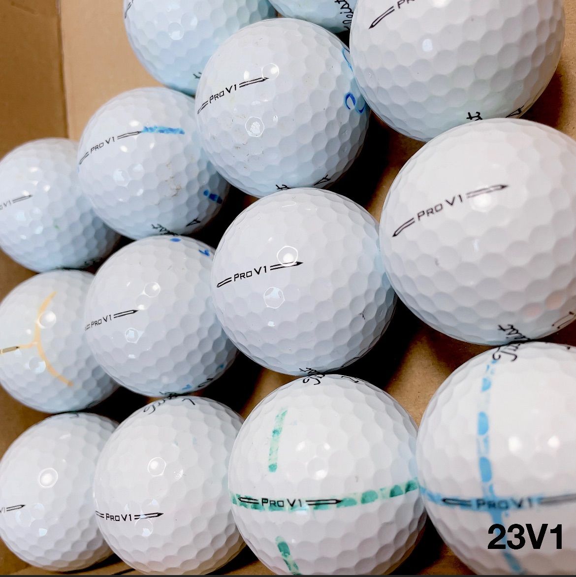 ☆A級☆最新2023モデル タイトリスト Titleist PROV1 20球 ゴルフ 