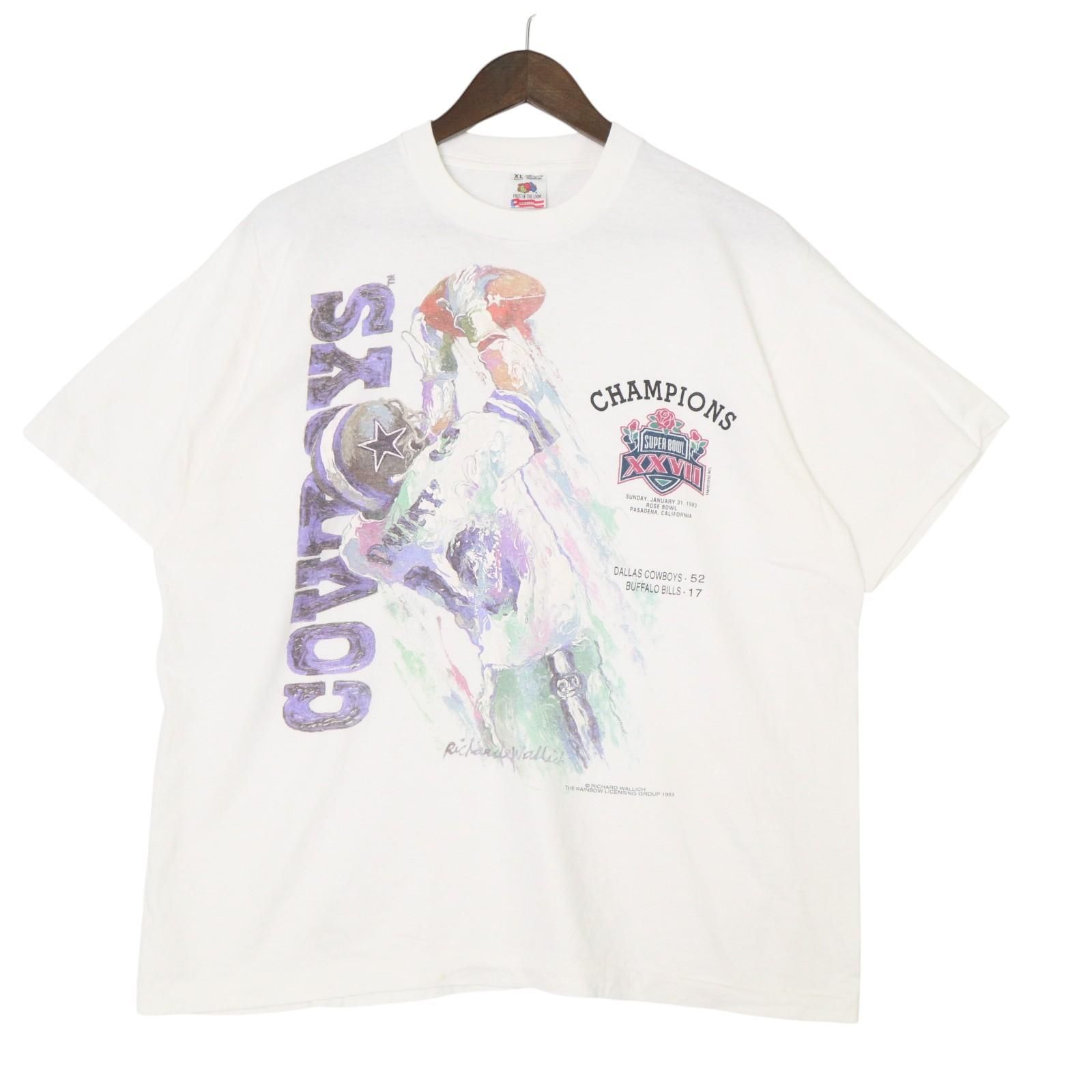90s ダラス・カウボーイズ スーパーボウル チャンピオン1992年 Tシャツ