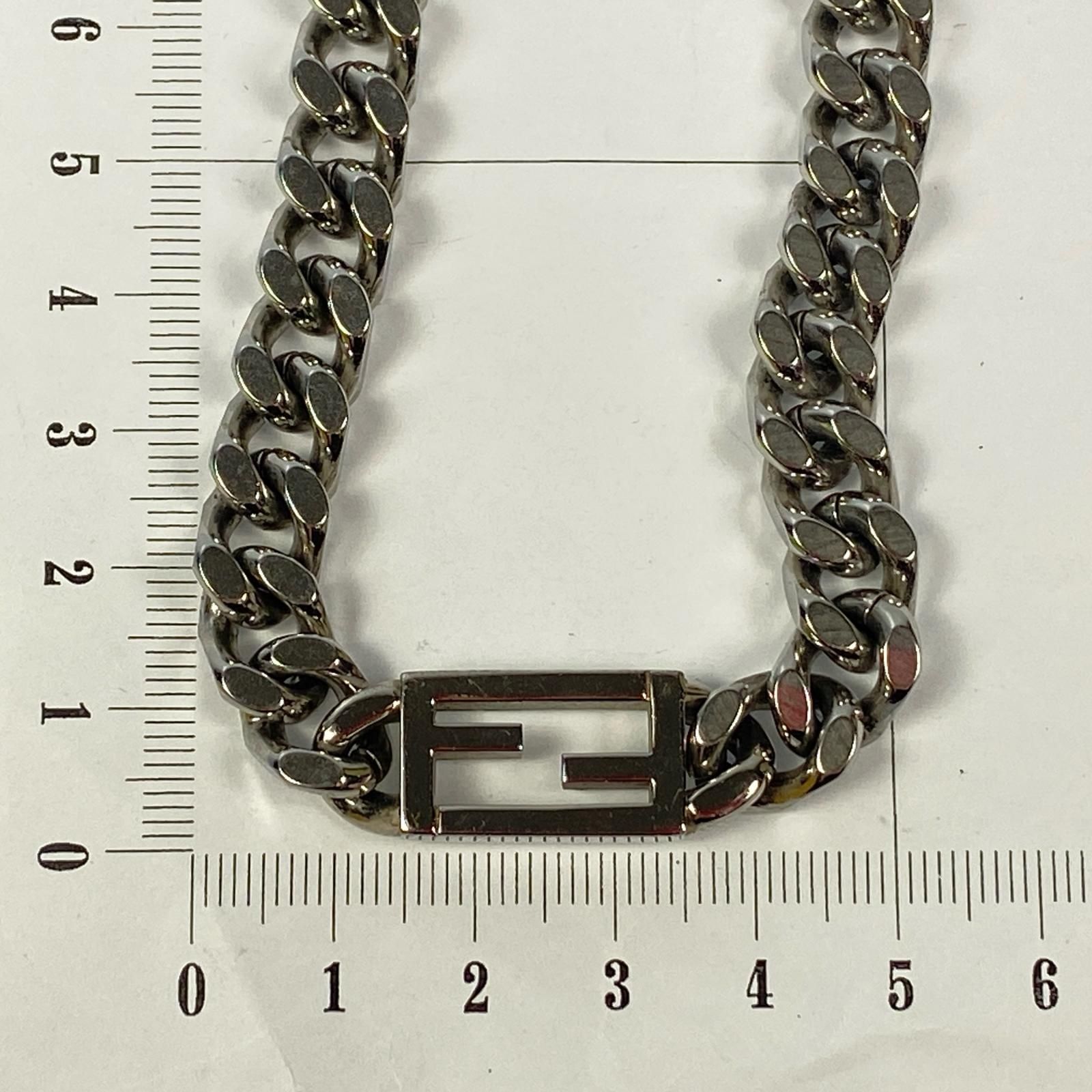  FENDI フェンディ ネックレス バゲット 7 AJ 540 135 ネックレス アクセサリー