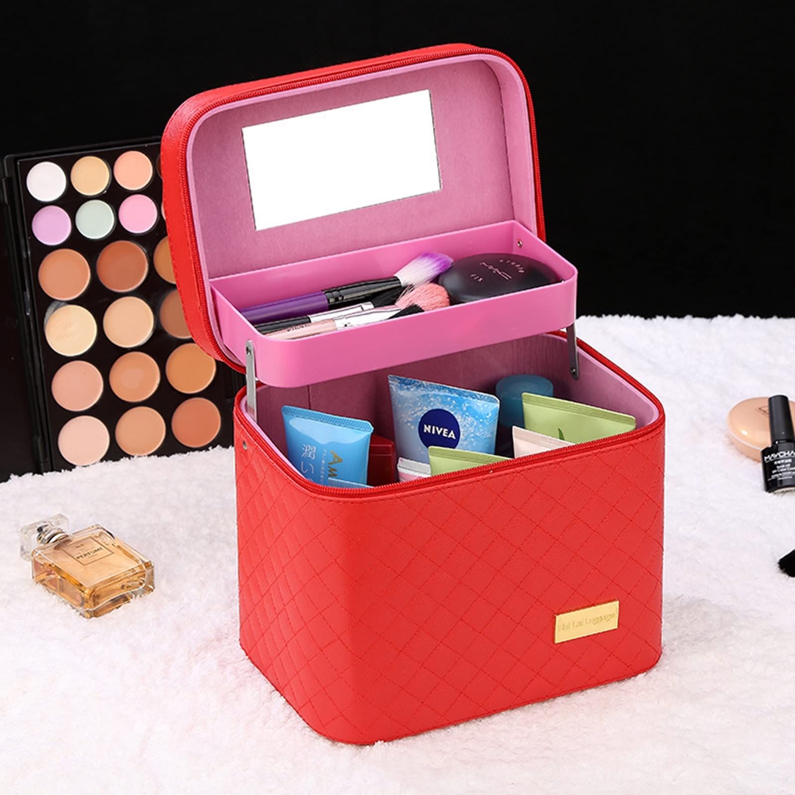 三連休セール☆MACメイクボックス(巾着ポーチとミニファンデーション付き) 三連休セール☆MACメイクボックス(巾着ポーチとミニ