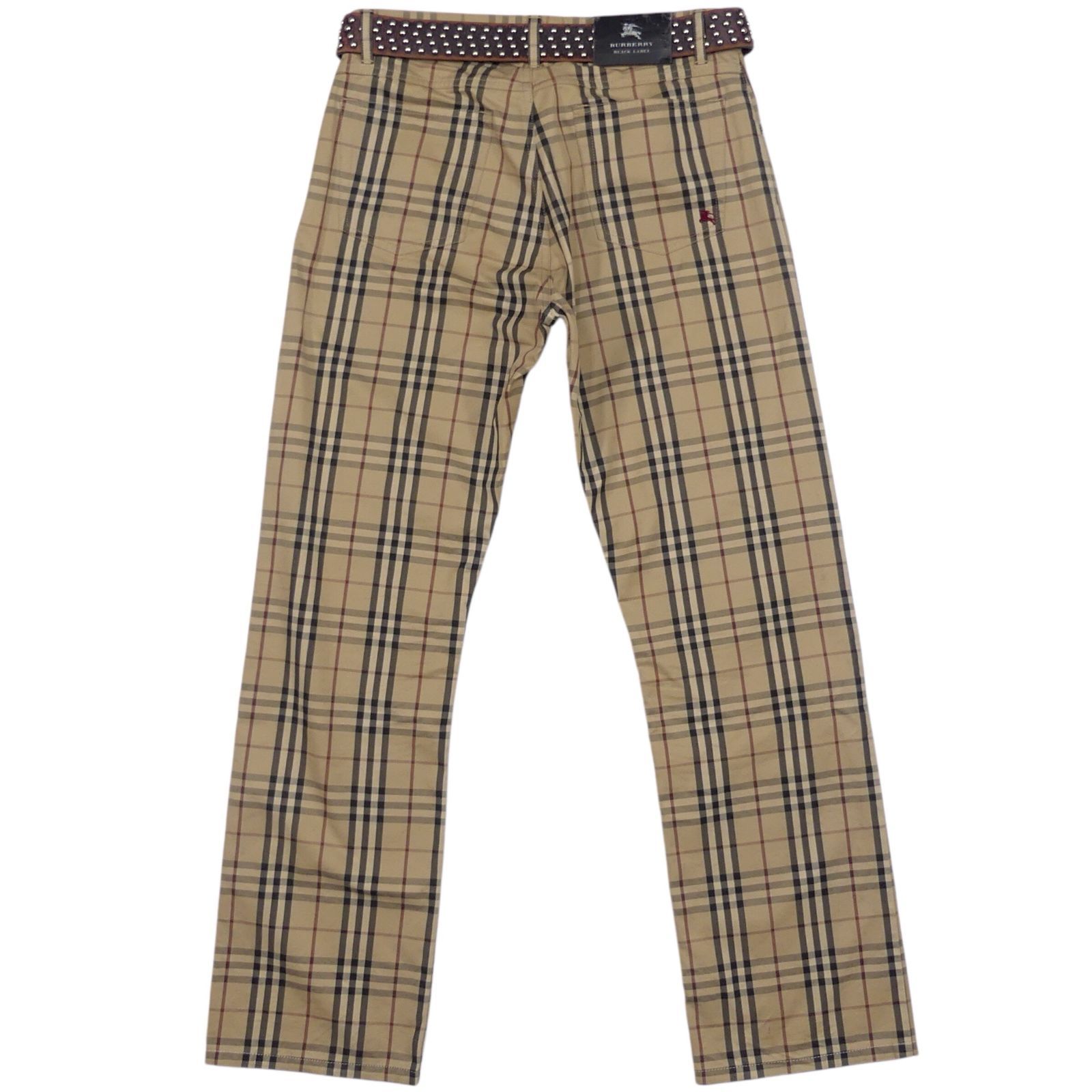 ☆美品☆Burberry black label ノバチェックパンツ バーバリー
