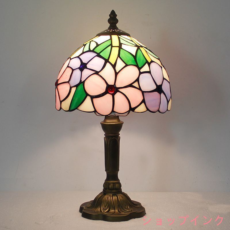 LED電球付き テーブルランプ 照明クラシック ヨーロッパ 手作り