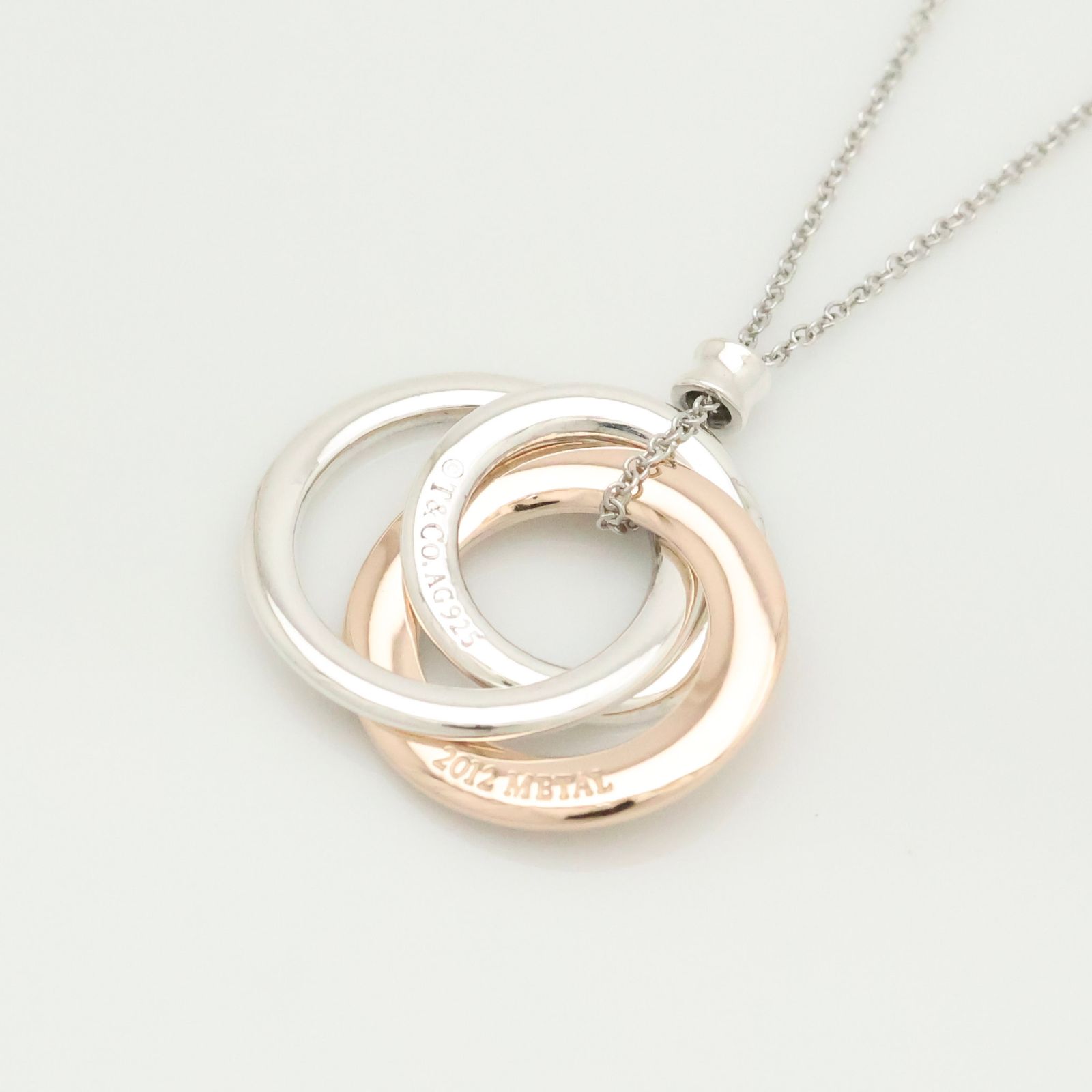 Tiffany & Co. ネックレス リターントゥ サークル ルベド メタル