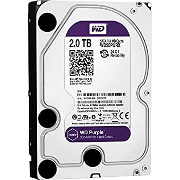 Western Digital WD パープル ハードディスク 3.5インチ 2TB SATA3 6Gb