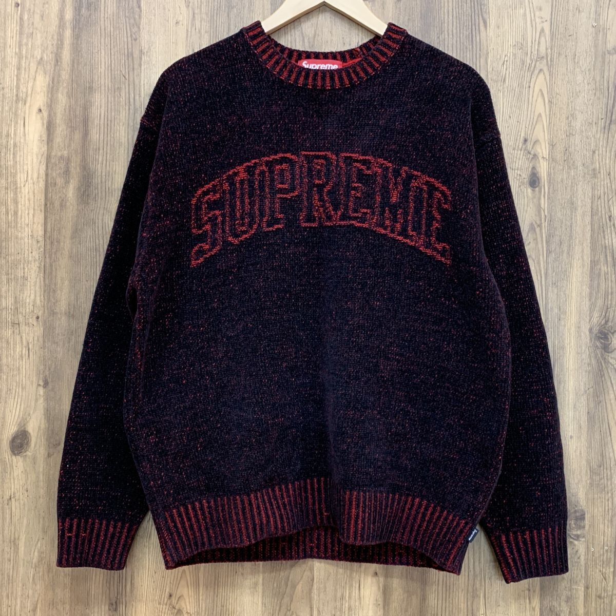 Supreme シュプリーム 24ss Contrast Arc Sweater Black SUP-SS24-120 