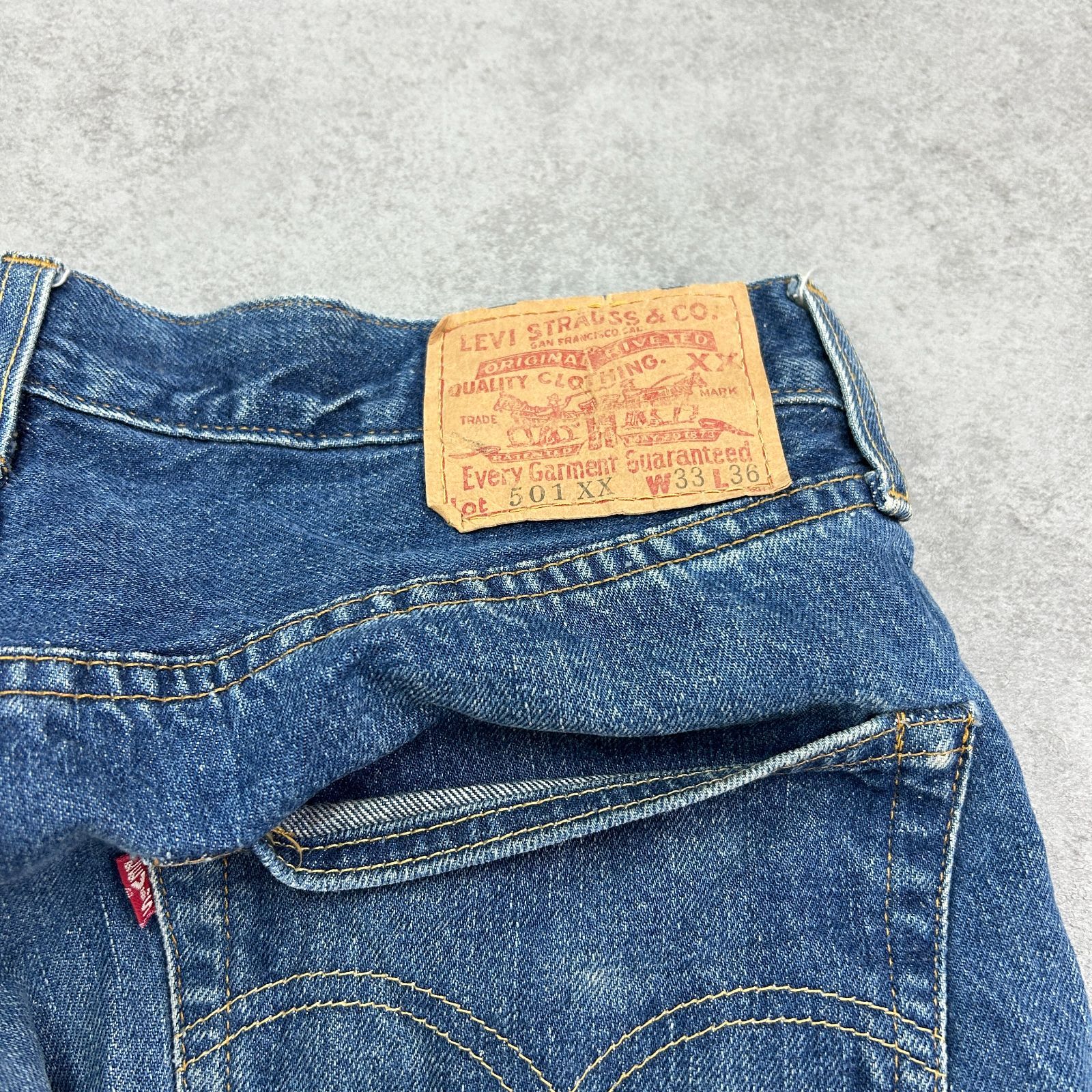 Levi's リーバイス 501XX ビッグE 赤耳 刻印555 バレンシア工場