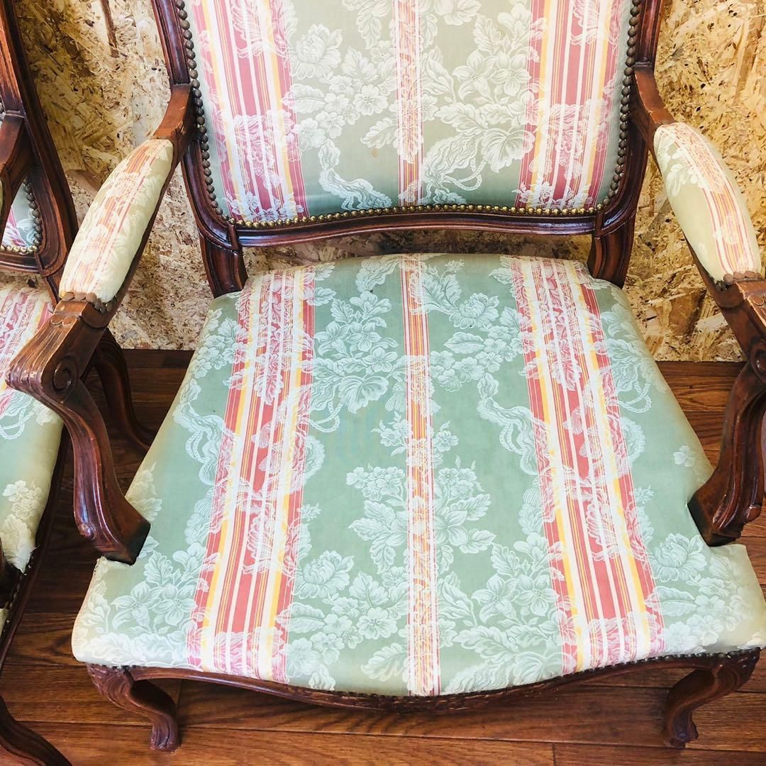 イギリス アンティーク 家具 ダイニング チェア オーク 椅子