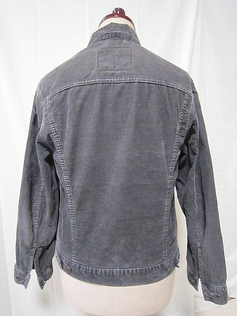 90年代 リーバイス Levi s 70503 トラッカージャケット コーデュロイ ジャケット メンズS グレー系 ヴィンテージ 古着 MO10064IKE Shops