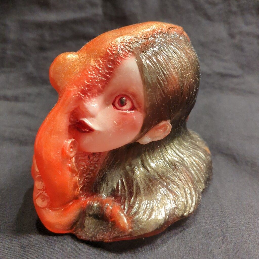 最も安い ヒカリトイズ 真説・物ノ怪少女 蛸娘 クリア成型/赤/黒