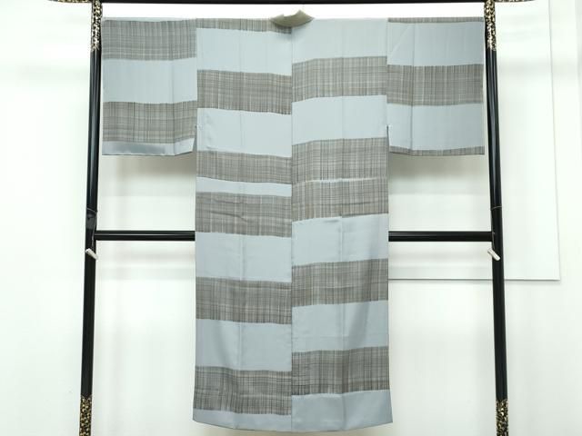 着物の中に着る長襦袢 平和屋着物□極上 男性 長襦袢 無双仕立て 横段文 逸品 未使用