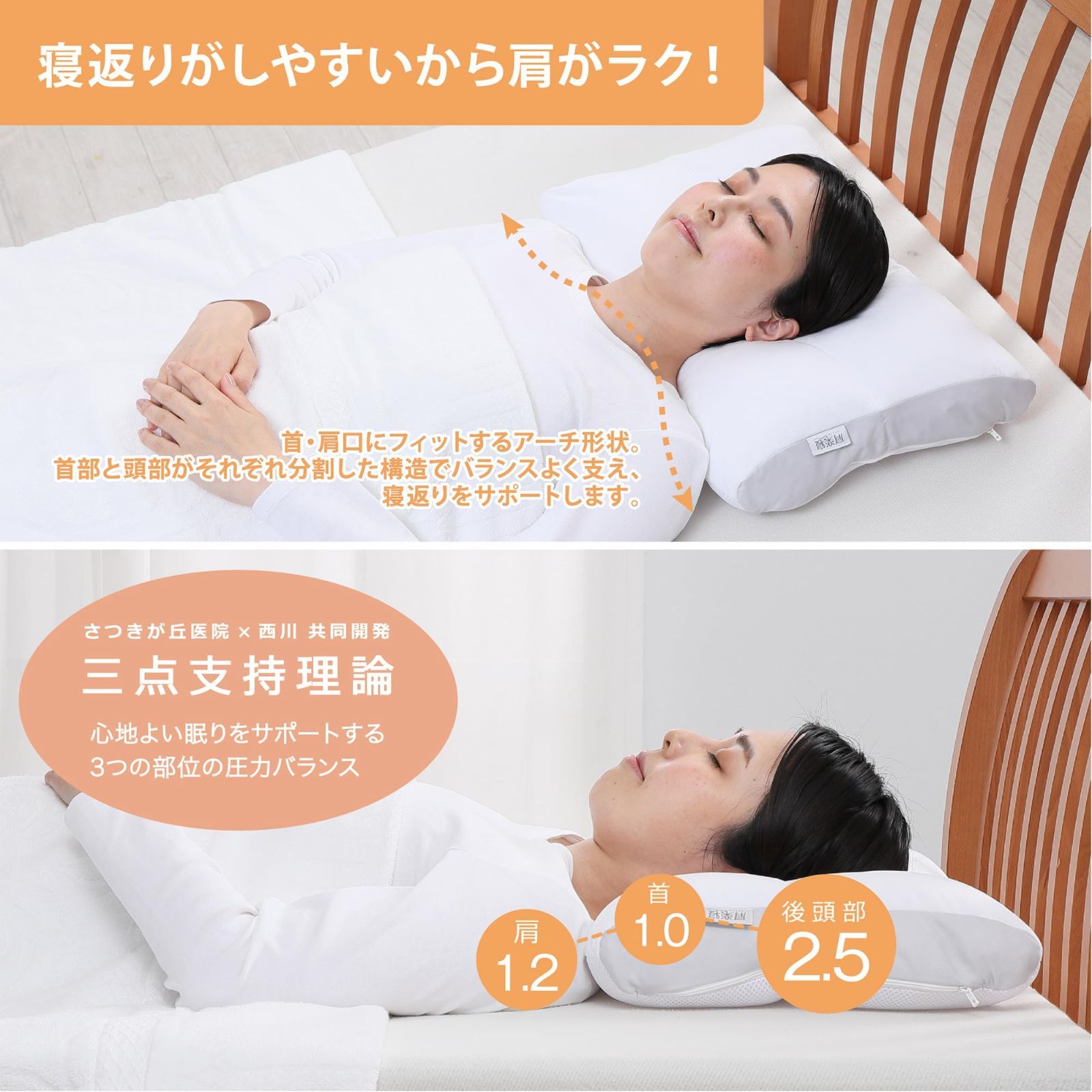 肩楽寝