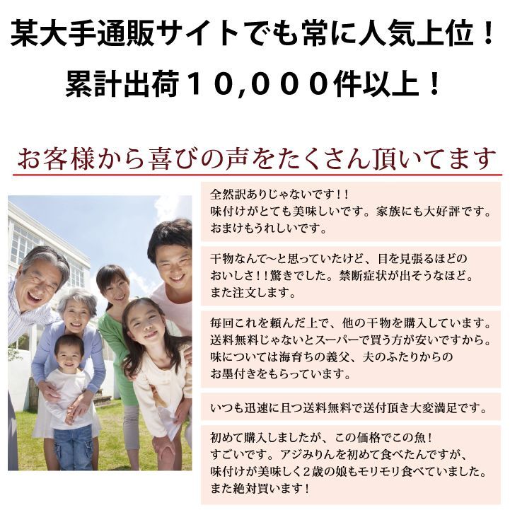 訳あり おまかせ干物セット　４種約１３枚