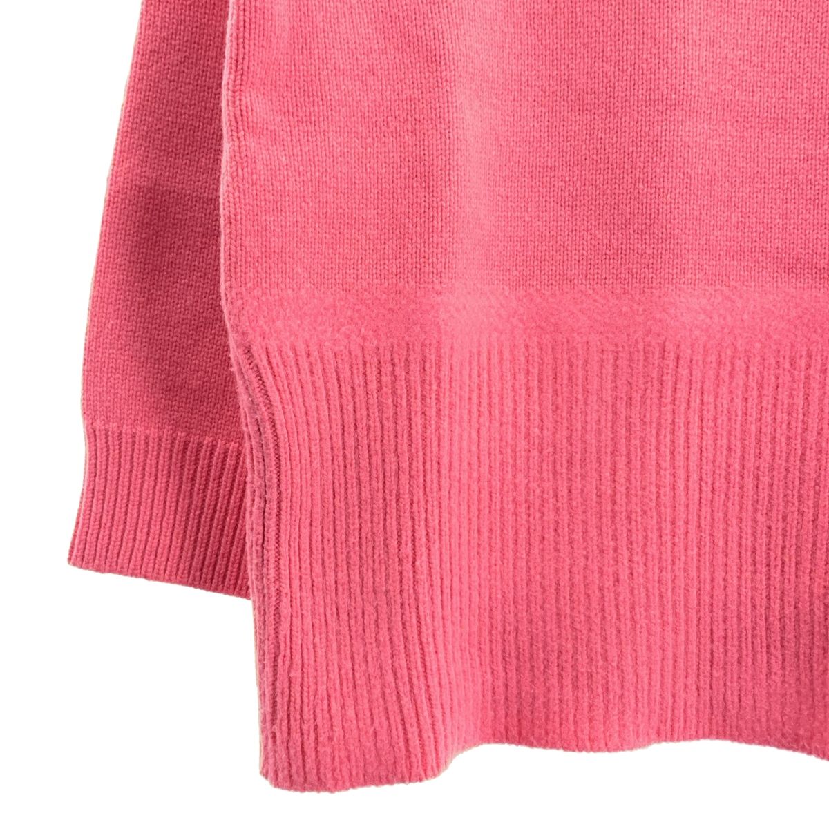 慈悲深い MARNI マルニ ウール カシミヤ バックジップ バイ ニット 38 ピンク カーキ レディース