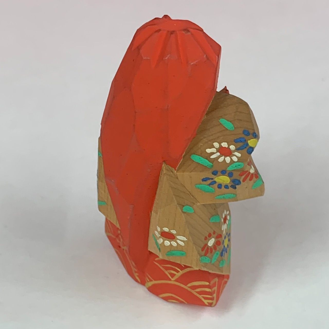 小林宏寿作 猩々 奈良 一刀彫 置物 H Yahoo!オークション - 奈良一刀彫