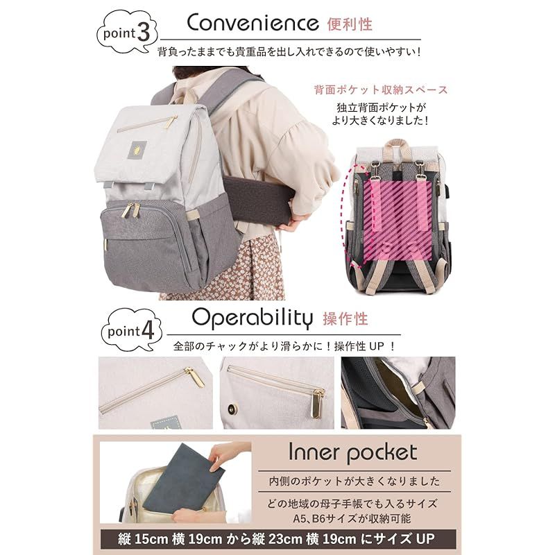 マザーズバッグ リュック