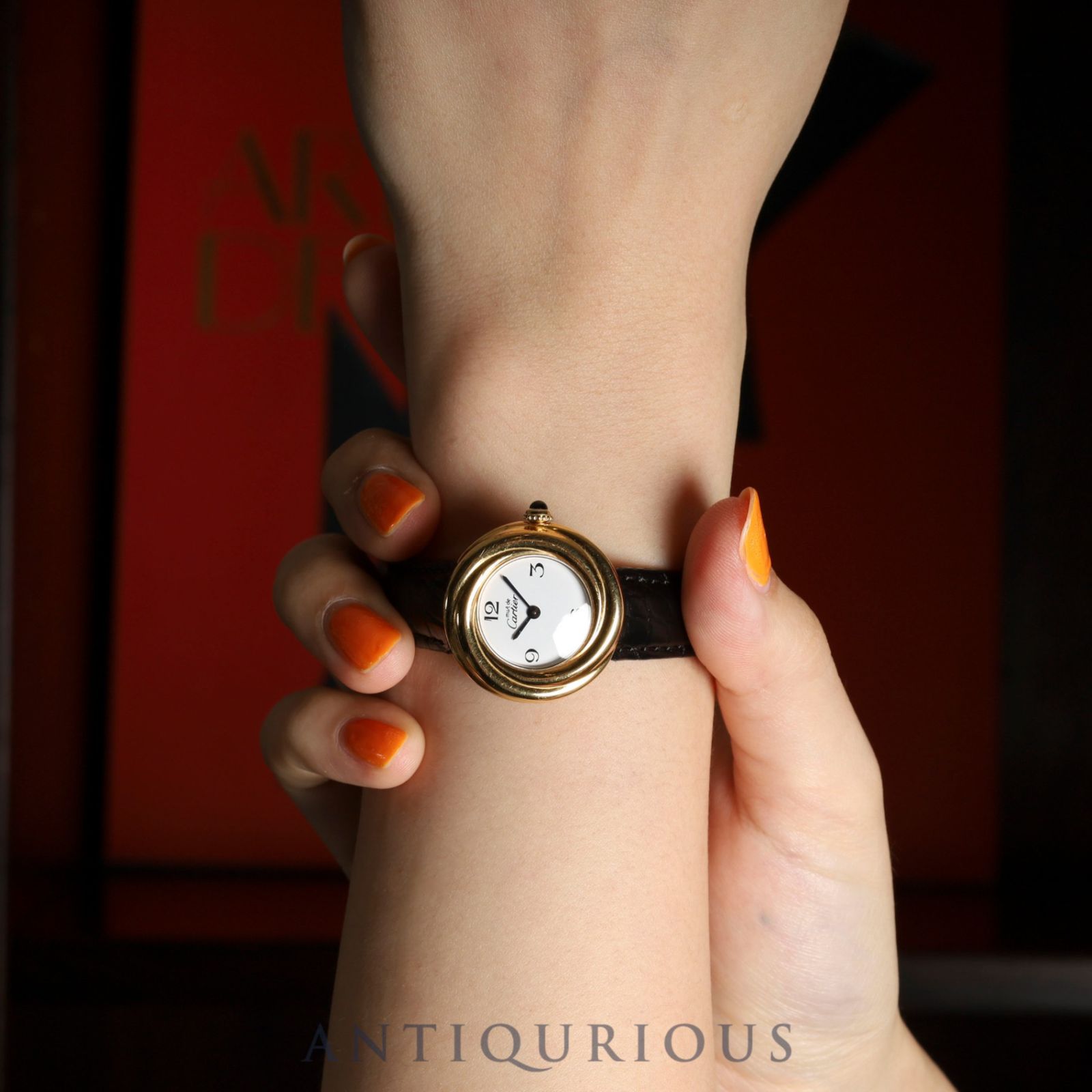 カルティエ マストトリニティ W1010844/2735 クォーツ Cal.157.06  